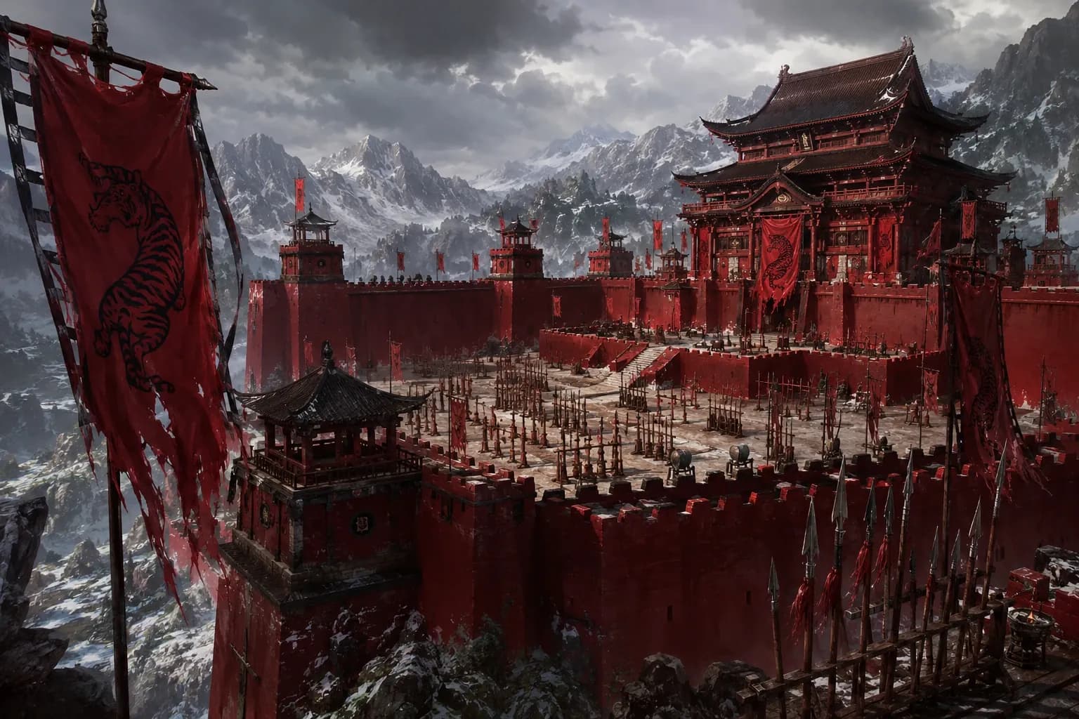 Crimson Tiger Guard: Hold the line a breath longer, and every counter lands with twice the weight.